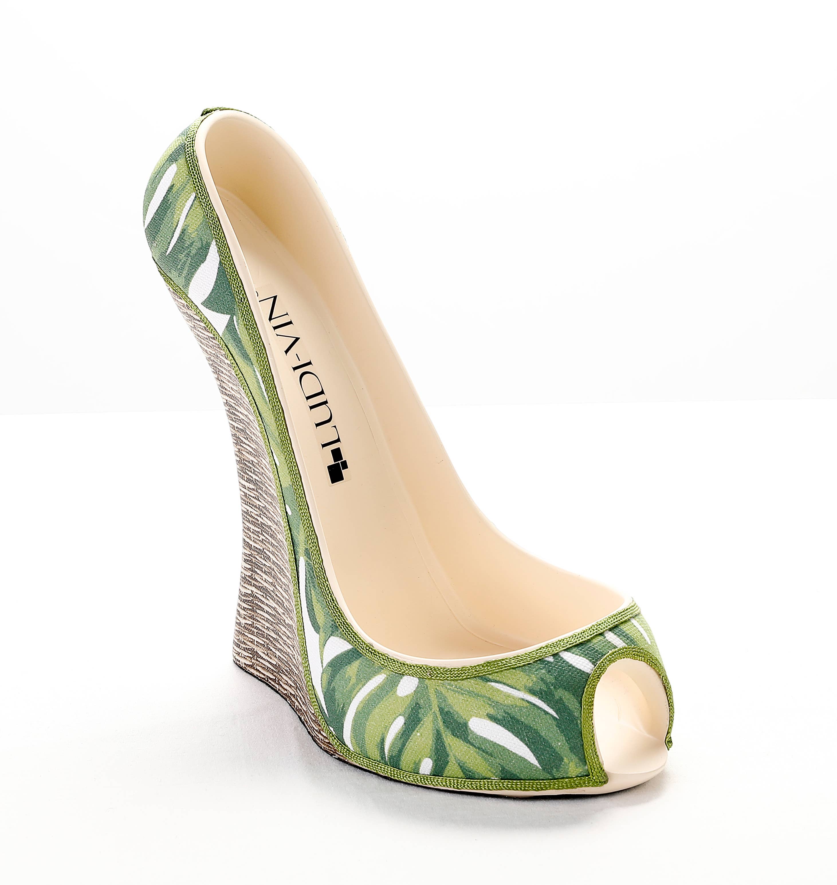 VINOLEM – wholesale Presentpåse för vin – TROPIC Ludi-Vi flaskhållare i form av sko2