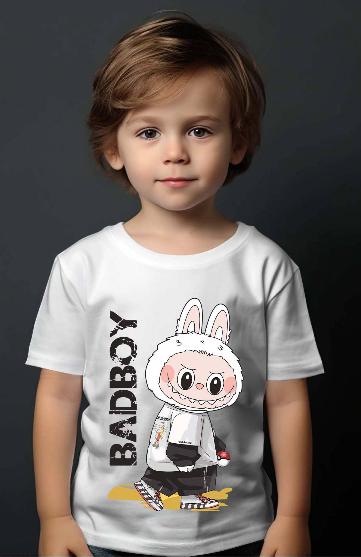 IALD - Wholesale Screen Printed T-Shirt - Kids - Badboy Bubu - Boy's T-shirt3