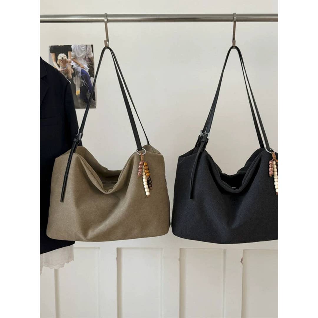 UNISHE – Engroshandel Tote bag - Dame – Trendy Lærred Enkel Casual Stor Skuldertaske ZK36858