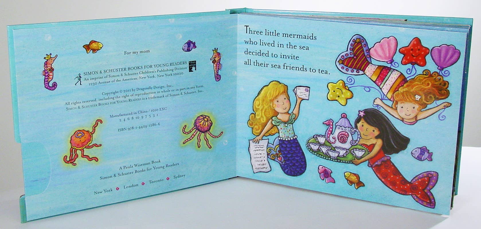 Simon & Schuster - Wholesale Baby & Toddler Book (0-2) - Three Little Mermaids by Mara  Van Fleet2