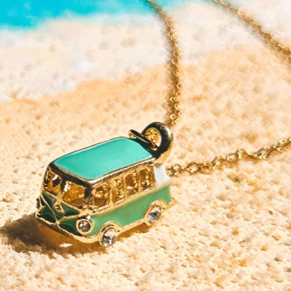 Turistadlv - Wholesale Pendant/Charm Necklace - Van life necklace, van life, camper, van, traveler