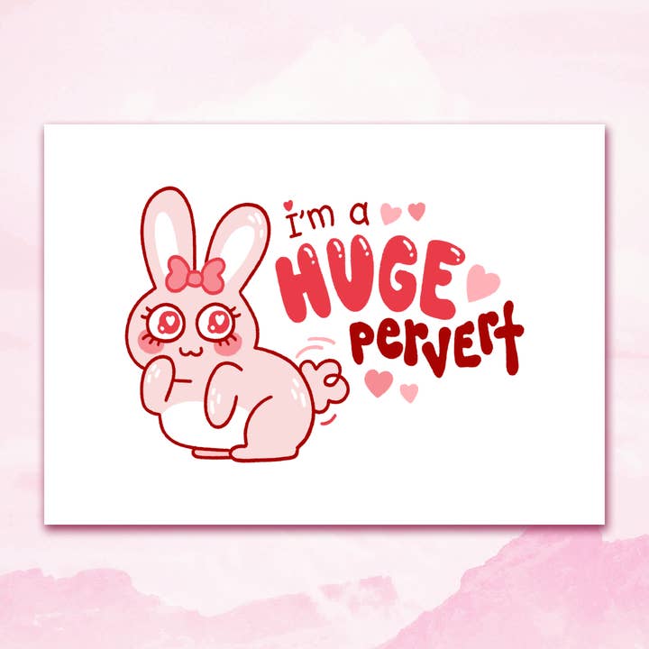 Kæmpe pervers 5x7" tryk for engroshandel hos Kate Leth