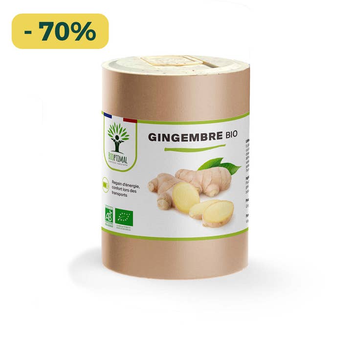 Bioptimal - Wholesale Oral Supplement/Vitamin - Organic ginger - Dietary supplement - in capsules1
