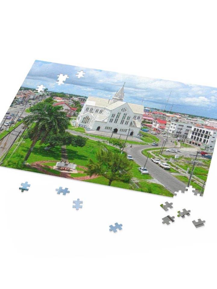 St. George's Cathedral Georgetown Guyana (120, 252, 500-Piece) for wholesale by Guyanese Swag