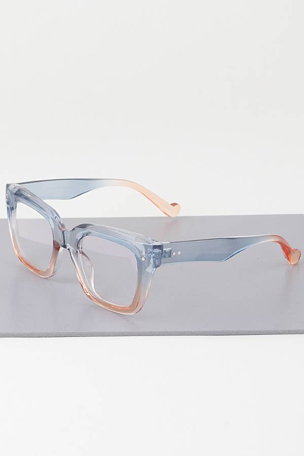 LA Jewelry Plaza - Vente Lunettes de vue – femme - Ensemble de lunettes de chat carrées Blue Light Block3