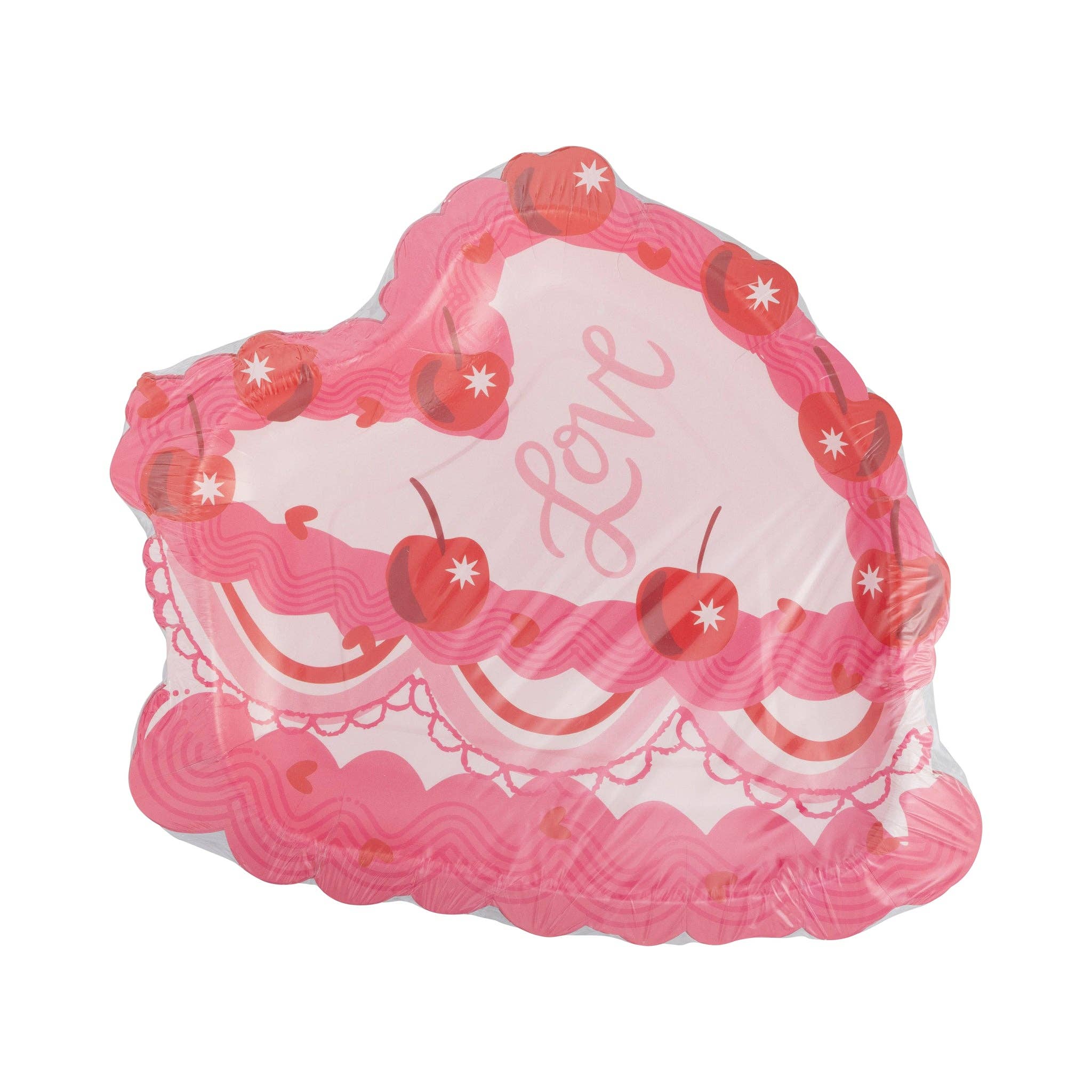 My Mind’s Eye - Wholesale Disposable Plate - PLPL705 - Love Heart Cake Shaped Plate1