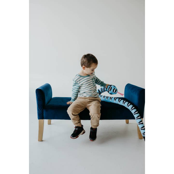 The Petting Zoo - Wholesale Stuffed/Plush Toy - Kids & Baby - 54" (137cm) Blue Rock Rattlesnake