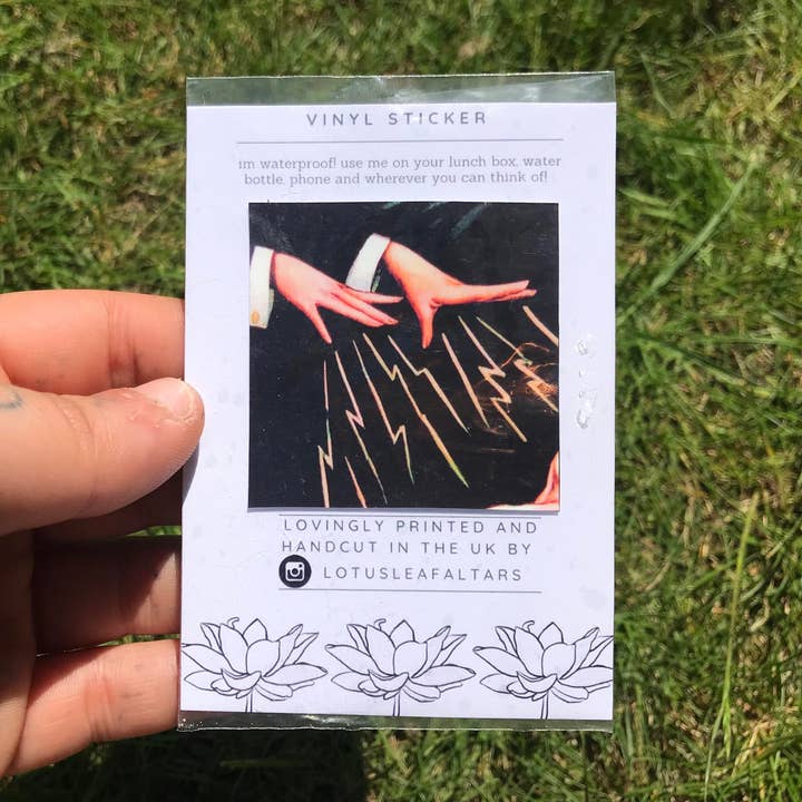 Calcomanía mágica impermeable para venta al por mayor de lotusleafaltars