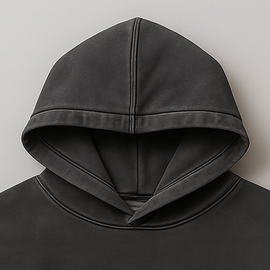 Factory Blanks - Wholesale Hoodie – Unisex - 500GSM Stone-Washed Boxy Hoodie – Luxe Oversized 2025 Fit3
