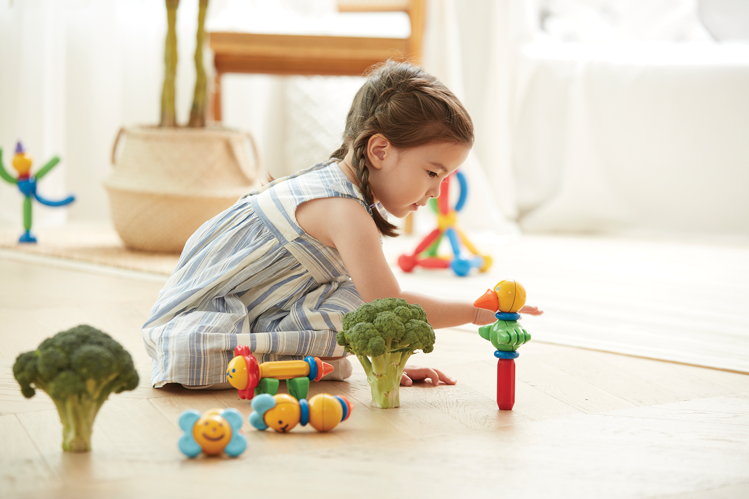 CLICS NV – Großhandel Baukasten – Kinder – Stick-O Waldfreunde Set3