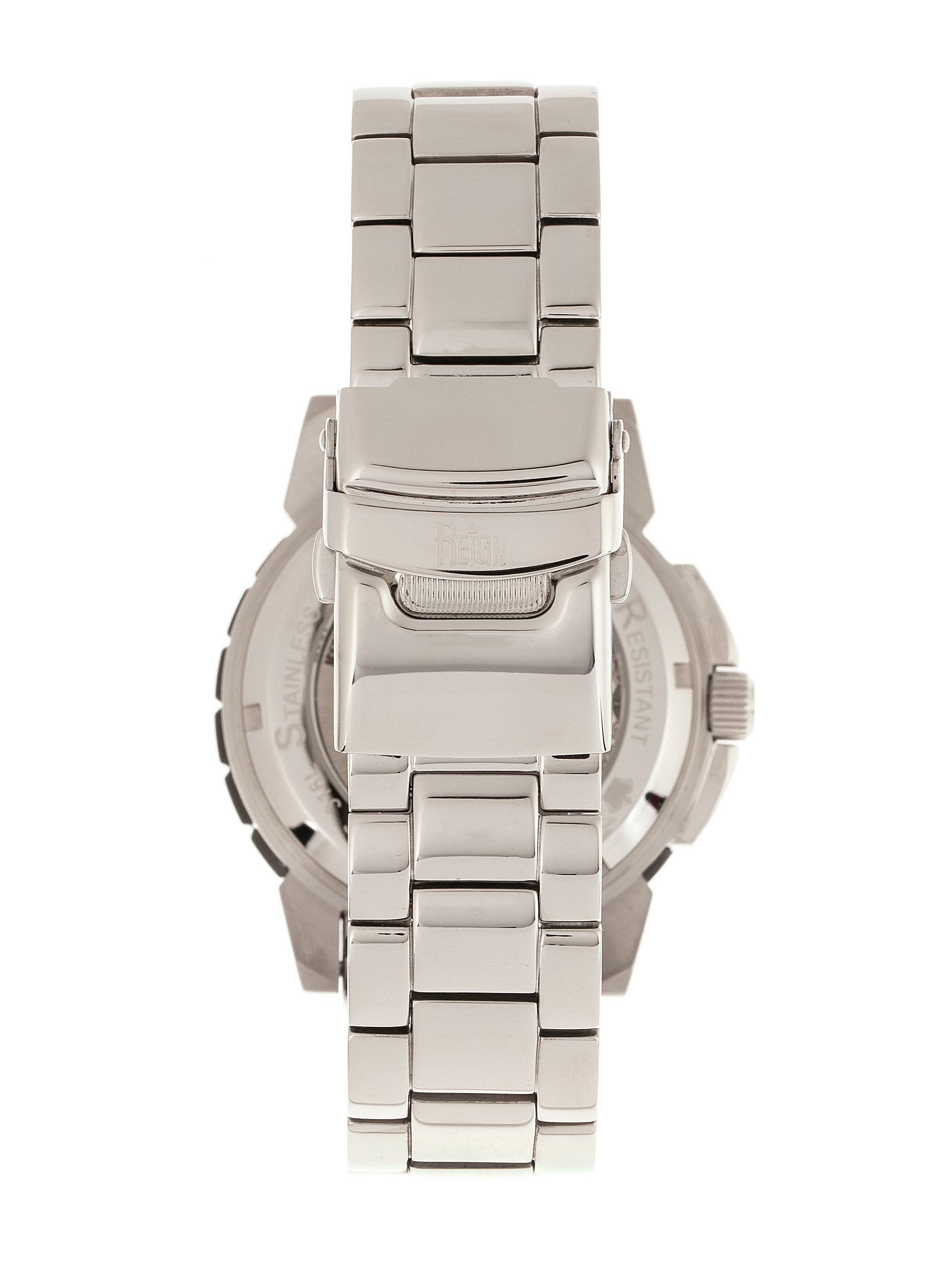 Reign - Vente Montre – homme - Montre automatique squelette avec bracelet en acier inoxydable Reign Philippe2