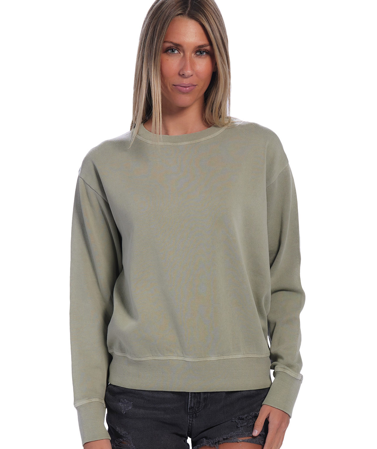 U.S. Apparel - Wholesale Sweatshirt - Women's - Ladies Garment Dyed Crew Fleece27