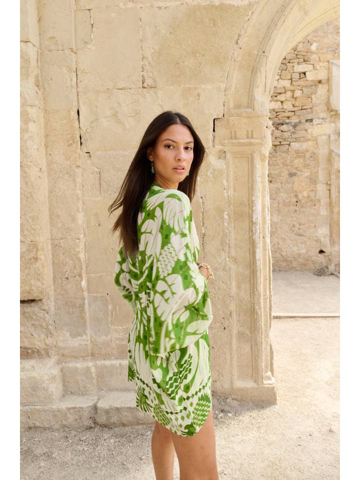 Piti Cuiti - Wholesale Top & Short Set (NOT Loungewear) - Women's - ACAPULCO GREEN SET