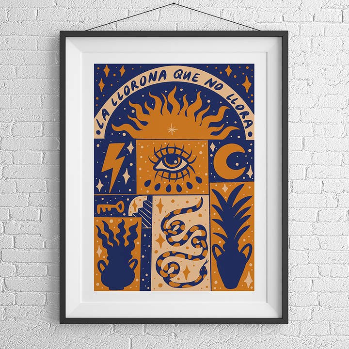 Geometrie Art Print voor wholesale door Alexandra Ramirez Arts