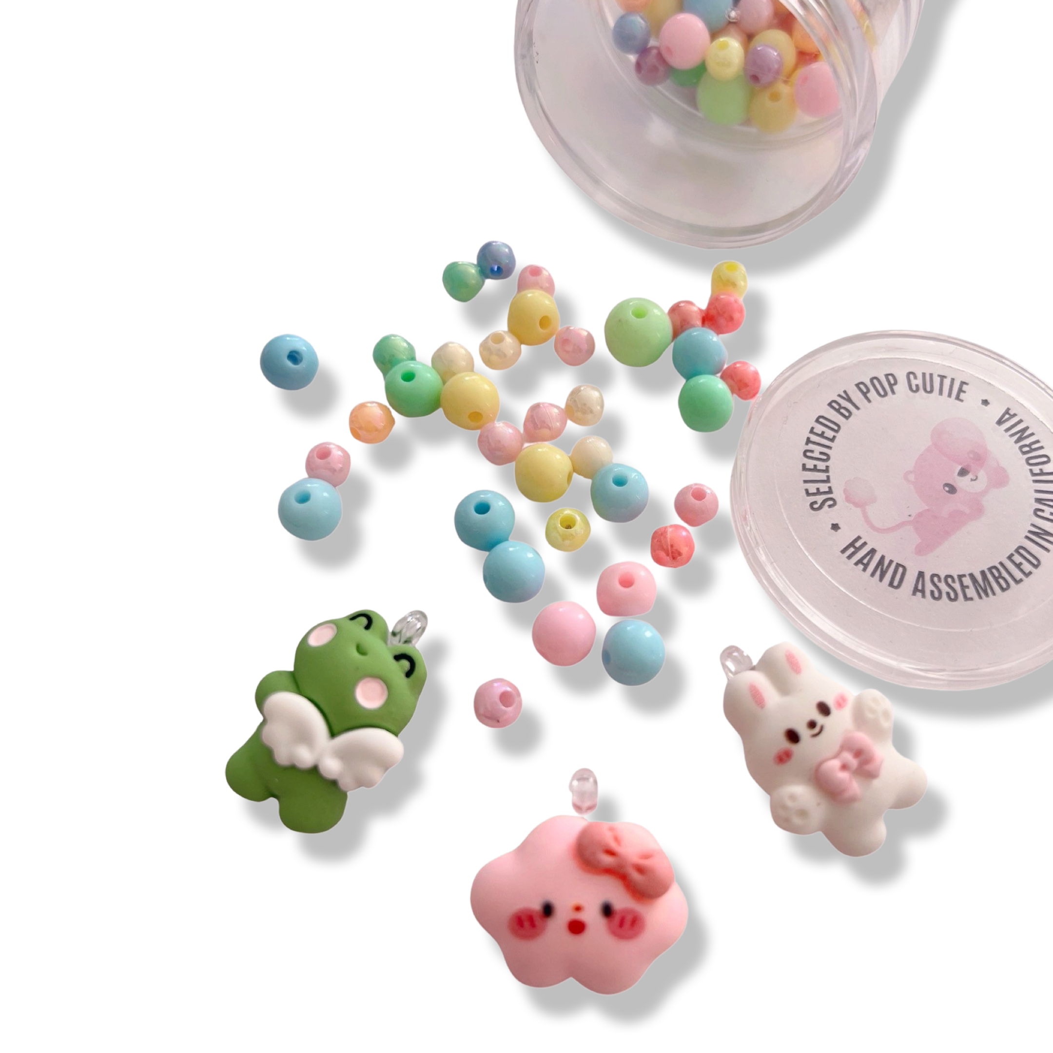 Pop Cutie Accessories & Gifts – wholesale DIY Jewellery – Child – Kawaii DeLuxe Kids DIY Necklaces Gift Set (Makes 3 pcs) Kit1