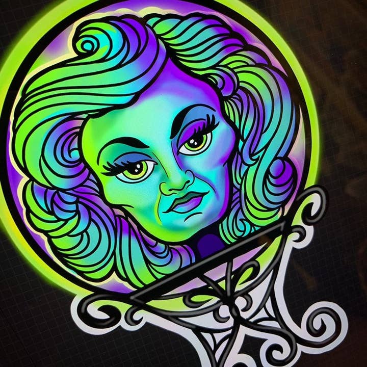 Minky Madam Leota Crystal Ball Plush for wholesale by The Cuddle Cult