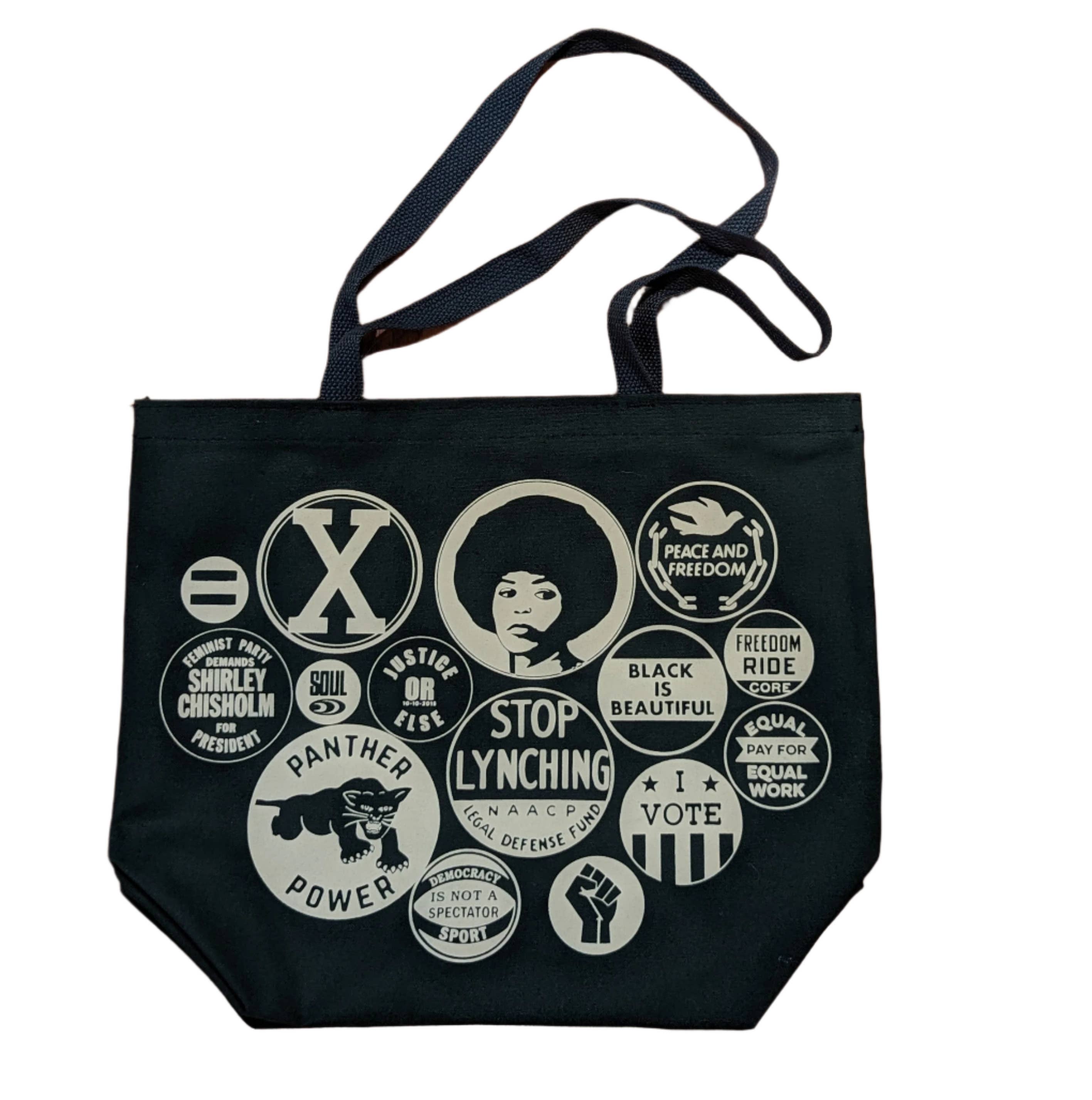 All Very Goods - Wholesale Tote Bag - Unisex - Tote Bag - Power Button (Black)1