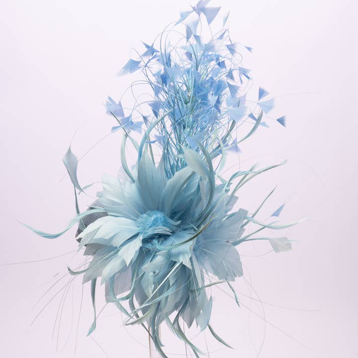 KaKyCo - Wholesale Fascinator hat – Women's - Small Base With Variety Feather On Top Fascinator | AJ780S17