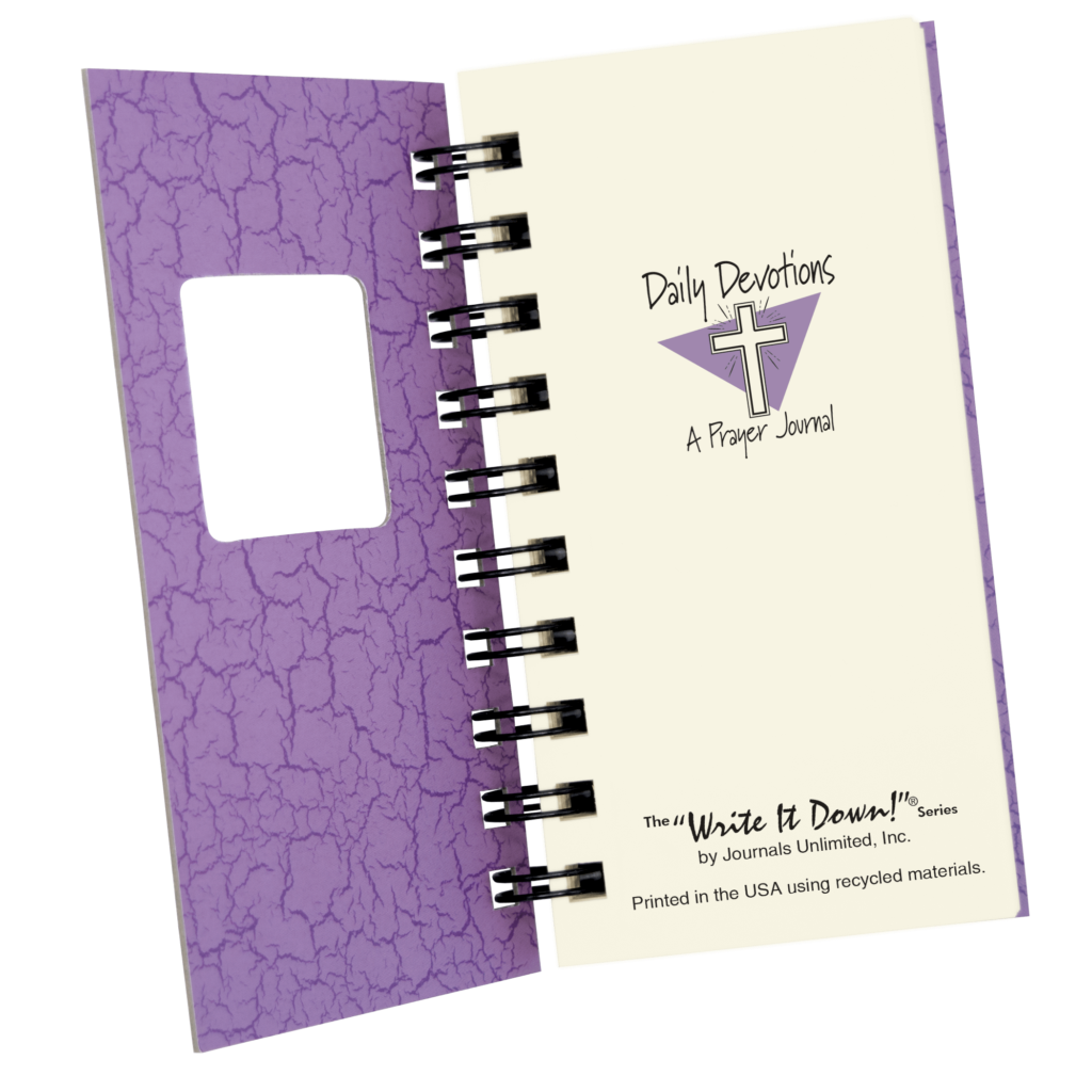 Journals Unlimited - Vente Journal intime - Mini - Journal de prière (Couleur)2