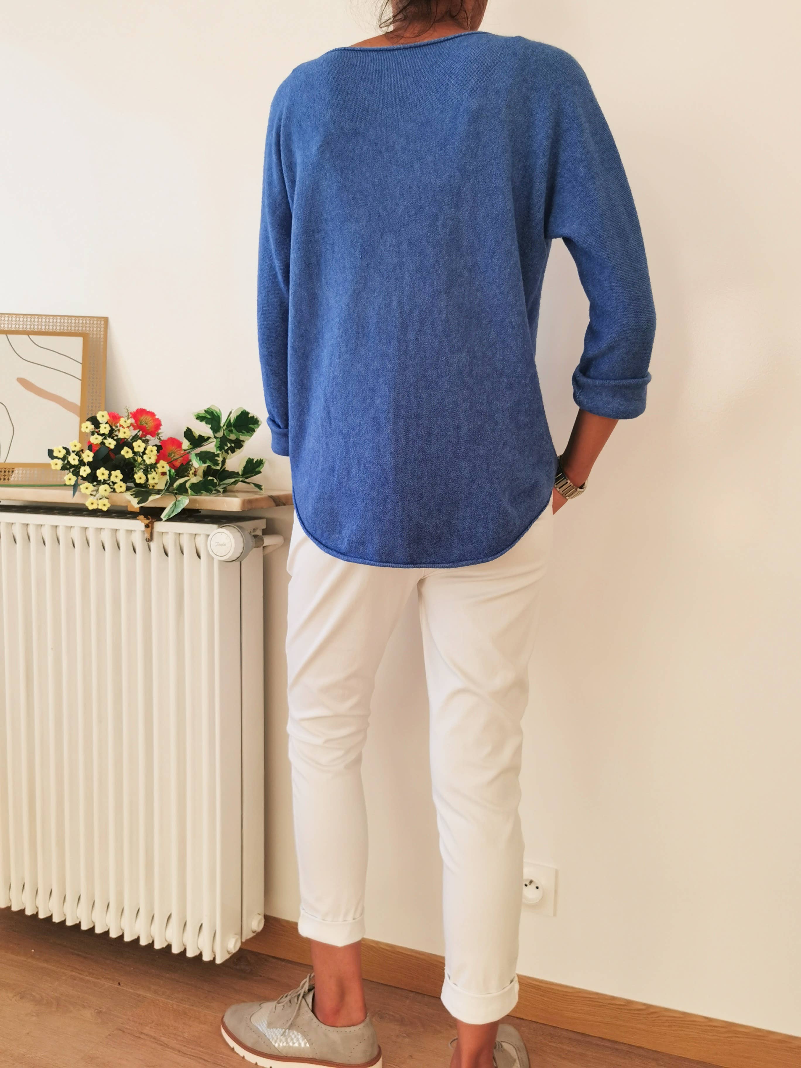 ZAFA PARIS - Wholesale Knit Sweater - Women's - 16FZ0H811-High quality seamless mesh sweater.41