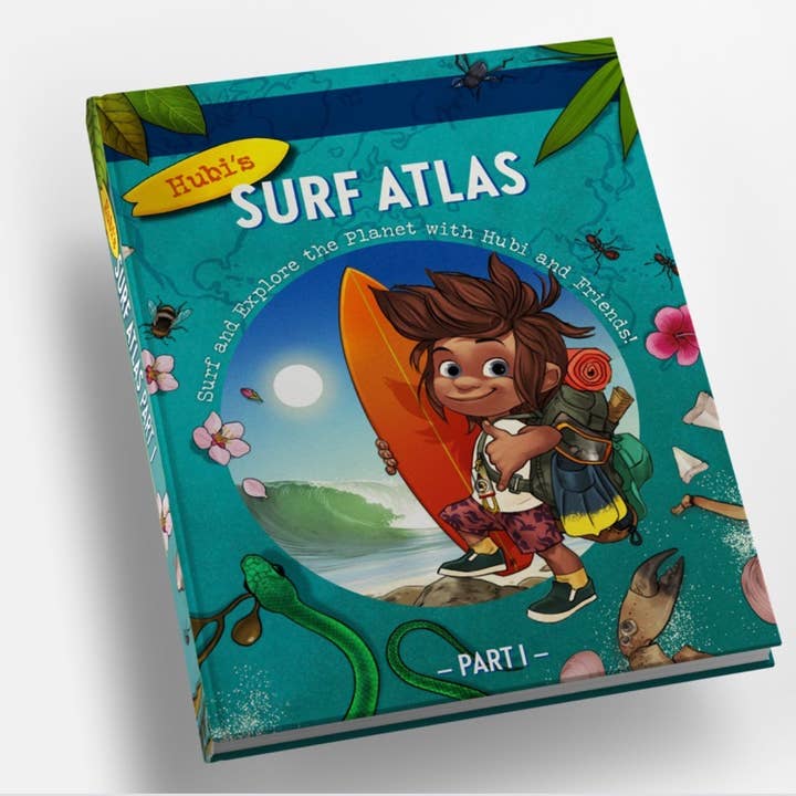 Wiilder World - Wholesale Book - Kids - Hubi's Surf Atlas - part 1