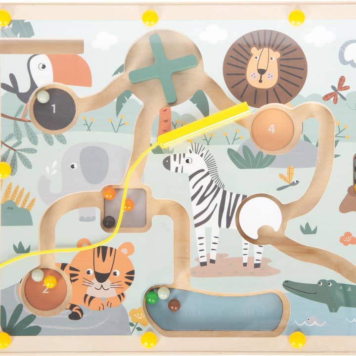small foot - Wholesale Wood Toy - Kids - Magnetic Maze "Safari" | Toy | Wooden Toy2
