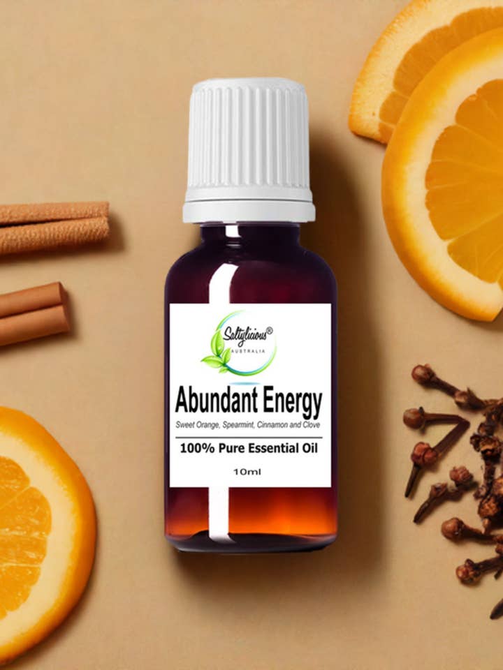 Abundant Energy Essential Oil Blend 10 ML for wholesale by Naturally Pure Aromas