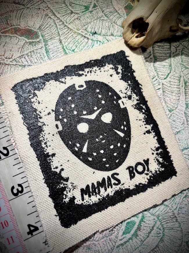 Three Raccoons - Vendita all'ingrosso Toppe - Jason, il cocco di mamma, patch di Venerdì 13.6