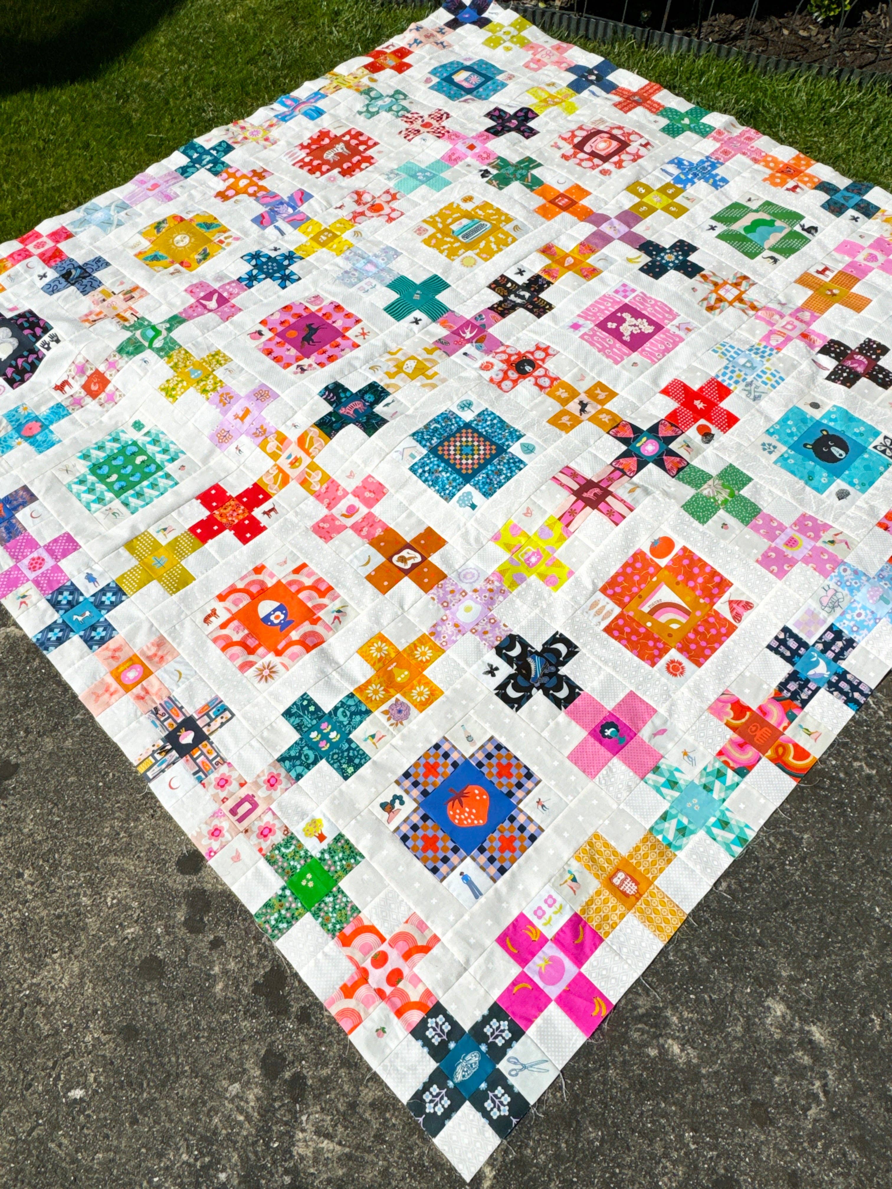 emma jean jansen – Engroshandel Hobbyværktøj – • Engros - Poppy Pink Quilt Mønster4