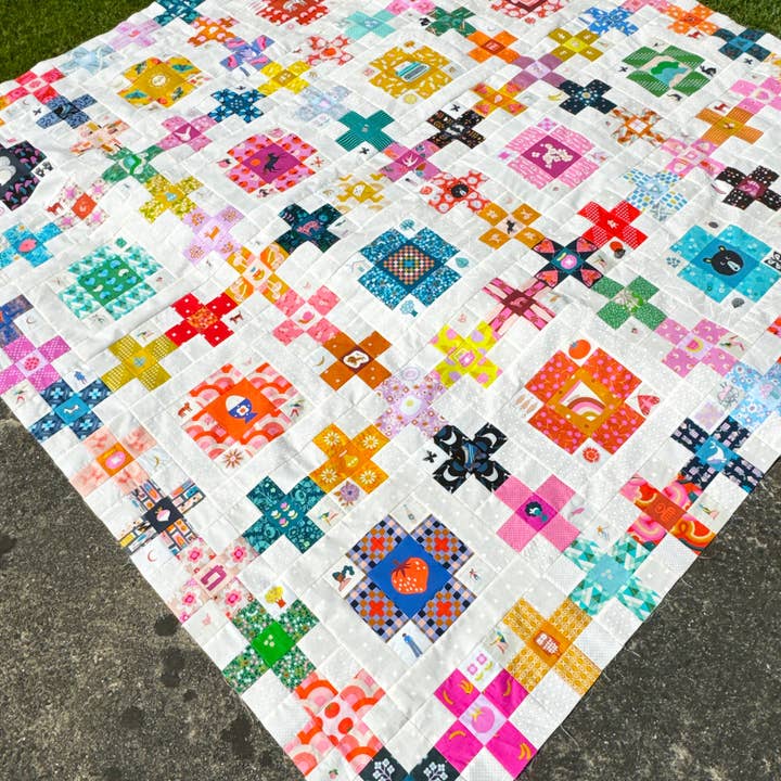 emma jean jansen – Engroshandel Hobbyværktøj – • Engros - Poppy Pink Quilt Mønster4