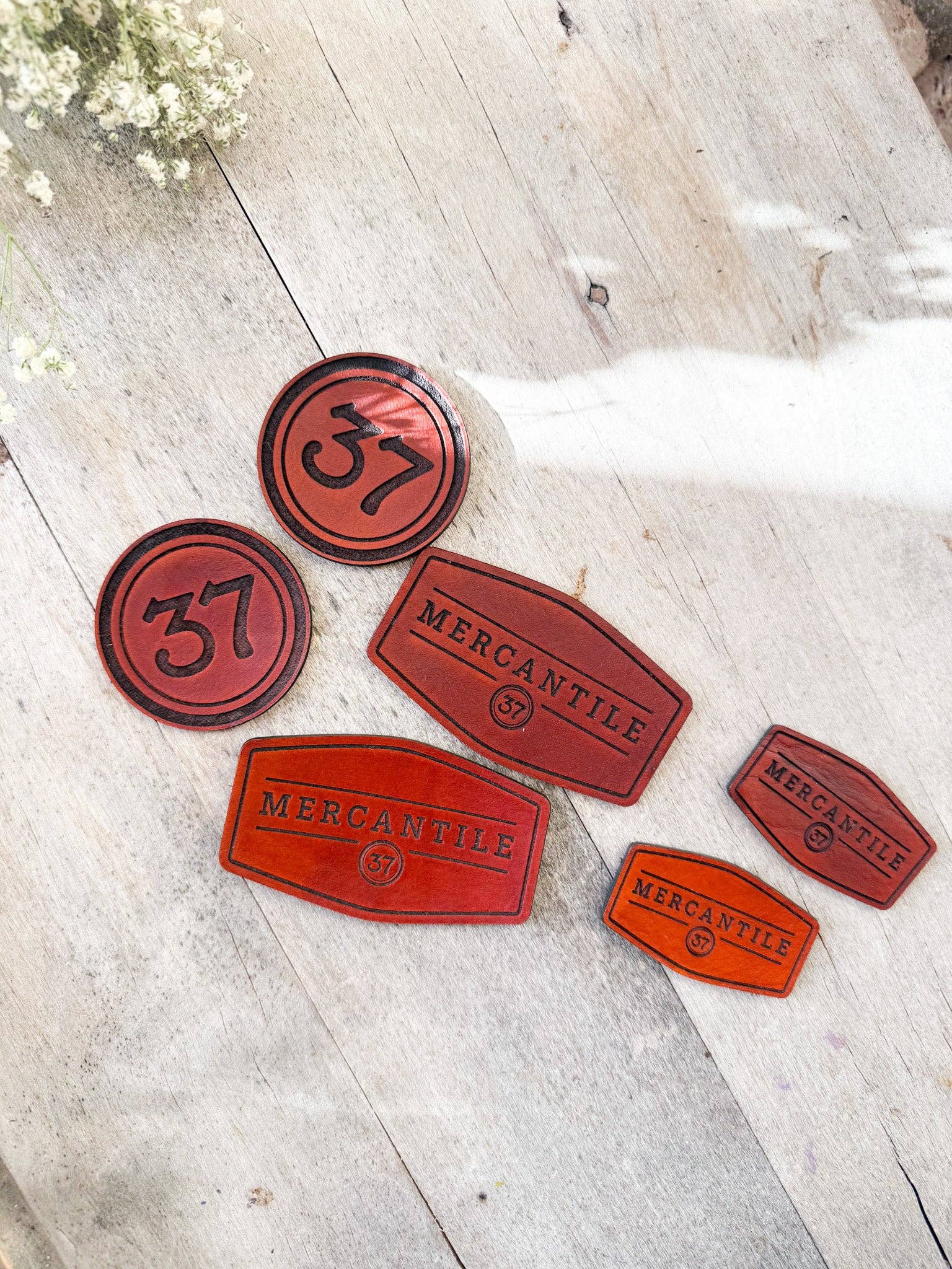 Left Grain - Wholesale Patch - Custom Leather Patch – Patch Only8