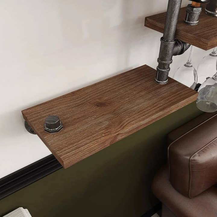 BRECK + FOX - Wholesale Wall Mounted Shelf - Industrial Floating Bar Shelf