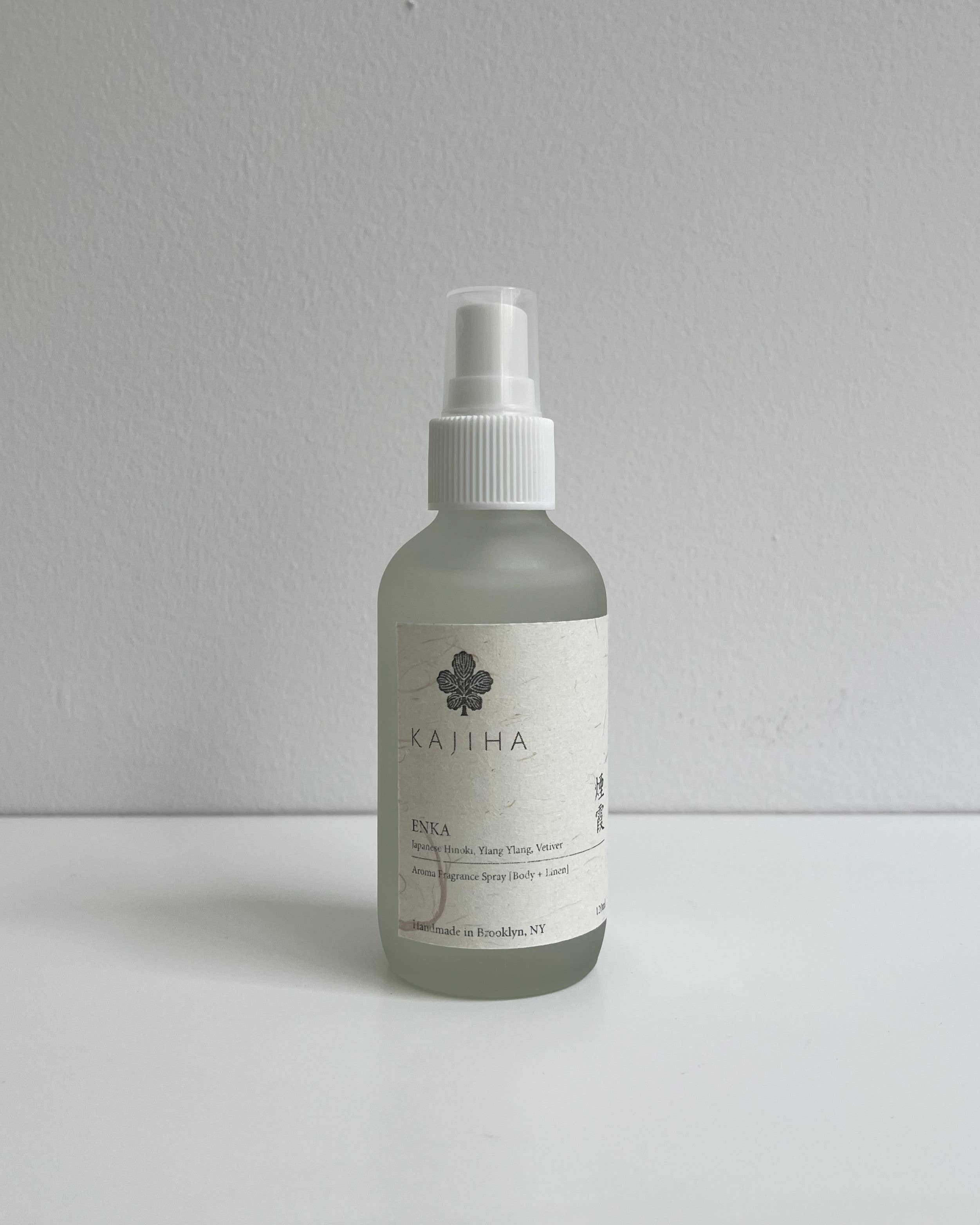 KAJIHA - Wholesale Room & Linen Spray - Botanical Aroma Body + Linen spray Enka2