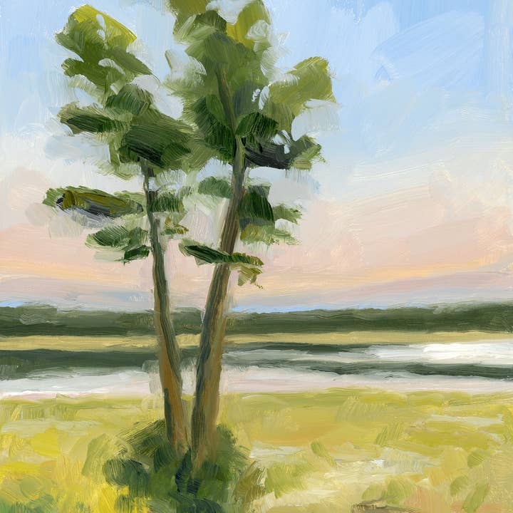 Sisters verticale canvasprint voor wholesale door Michelle Blackhawk Studio