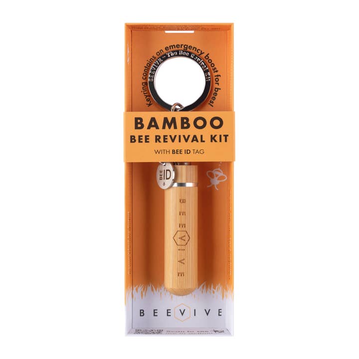 Beevive Ltd - Wholesale Keychain - Unisex - The Bamboo Bee Revival Kit with Bee ID Tag 🐝1