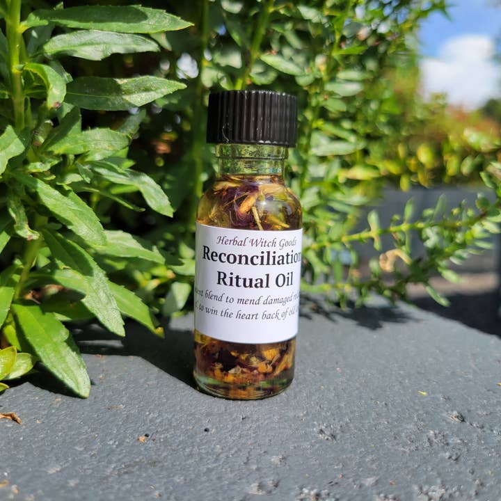 Herbal Witch Goods - Venta al por mayor Artículo de meditación - Aceite ritual de reconciliación