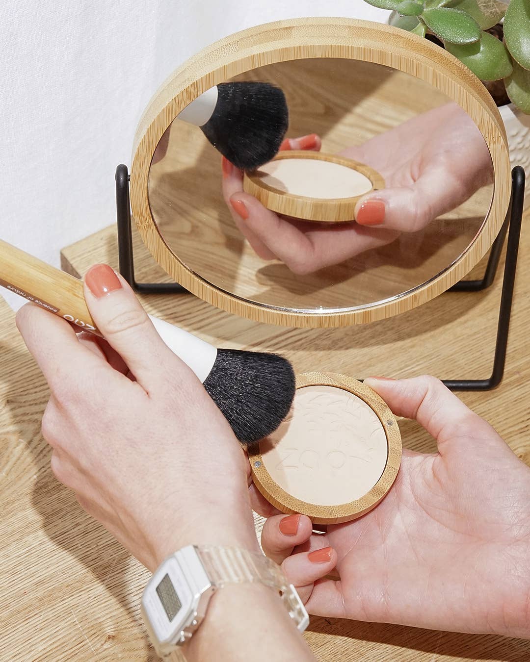 Zao Makeup - Vendita all'ingrosso Spray/Polveri fissanti trucco - ZAO cipria compatta biologica, vegana e ricaricabile6