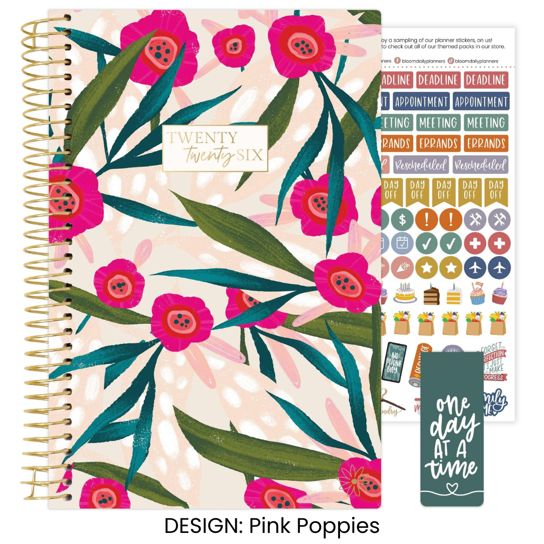 bloom daily planners - Wholesale Planner - 2026 Soft Cover Planner - 5" x 8" size16