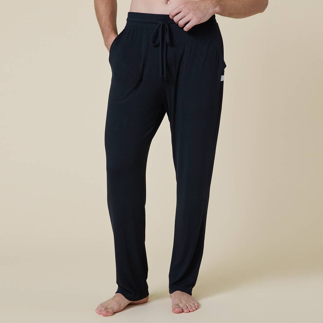 Softies - Wholesale Sleepwear Bottom - Men's - Men's Long Sleep Pant in Supremely Soft Ribbed Modal0