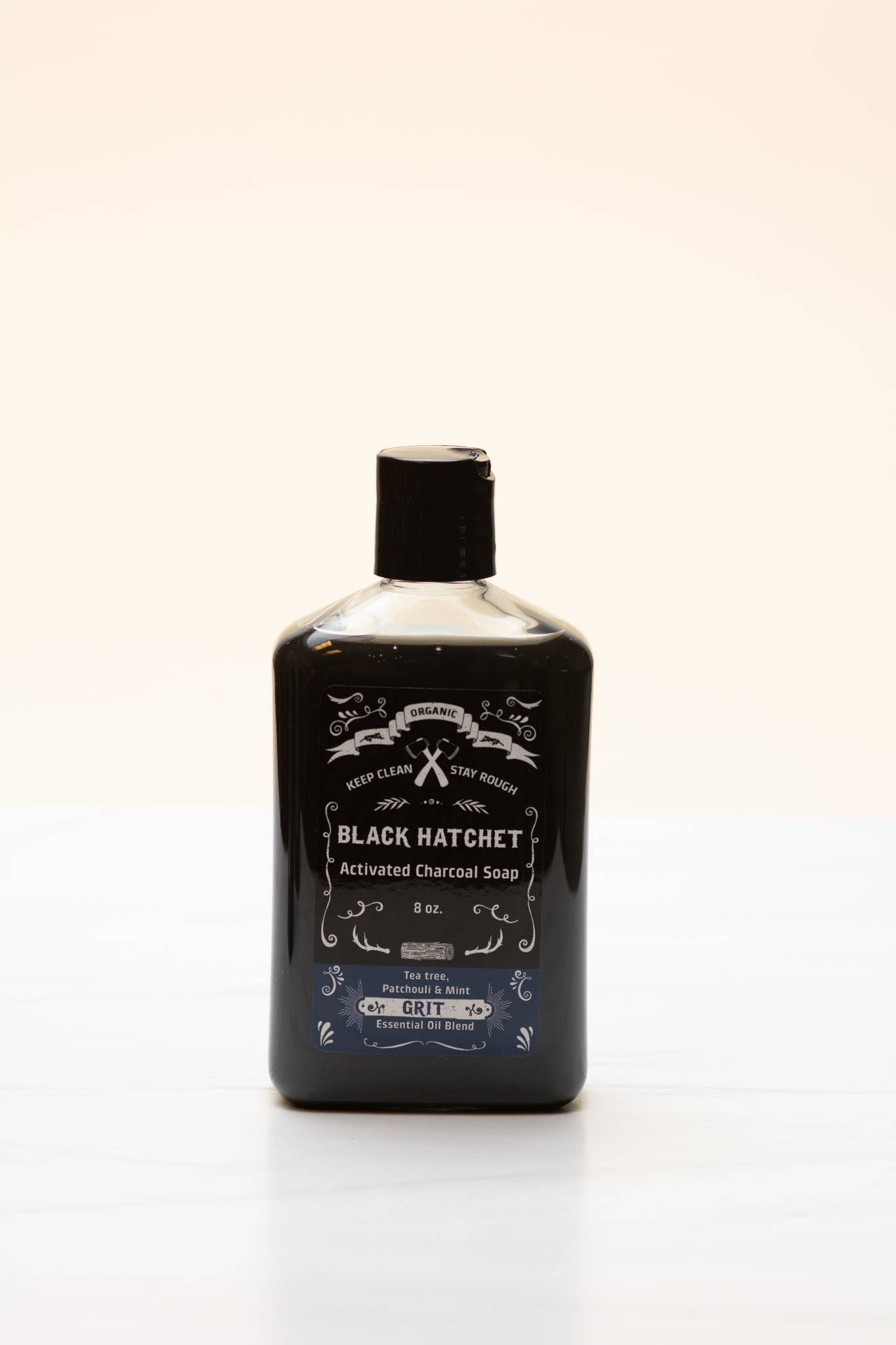 Latika Beauty - Wholesale Body Wash/Shower Gel - Men's - Charcoal Beard and Body Wash - Grit  ⚫ Gifts for Men2
