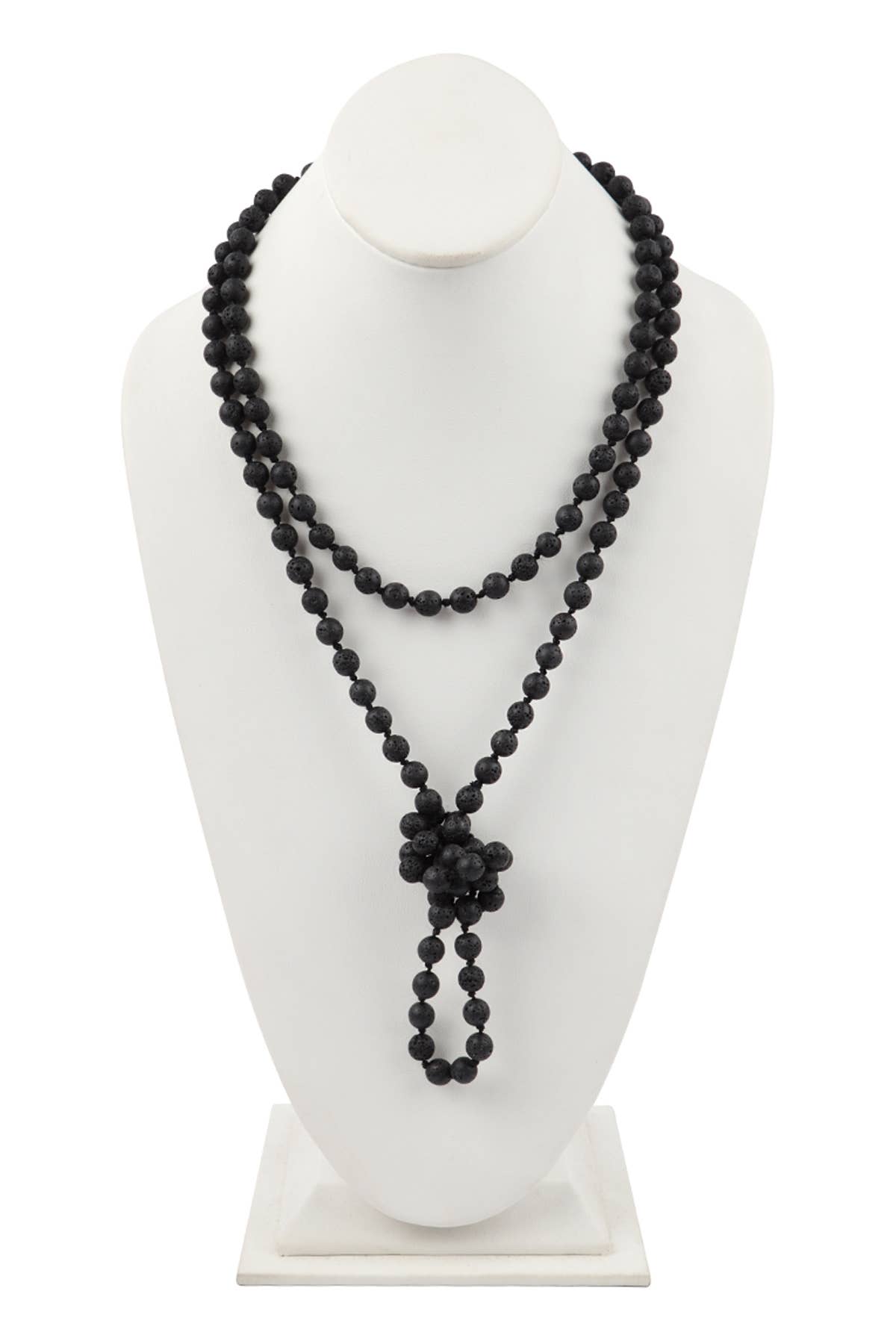 MYS Wholesale Inc - Wholesale Beaded/Pearl Necklace - Natural Stone Hand Knotted Long Necklace16