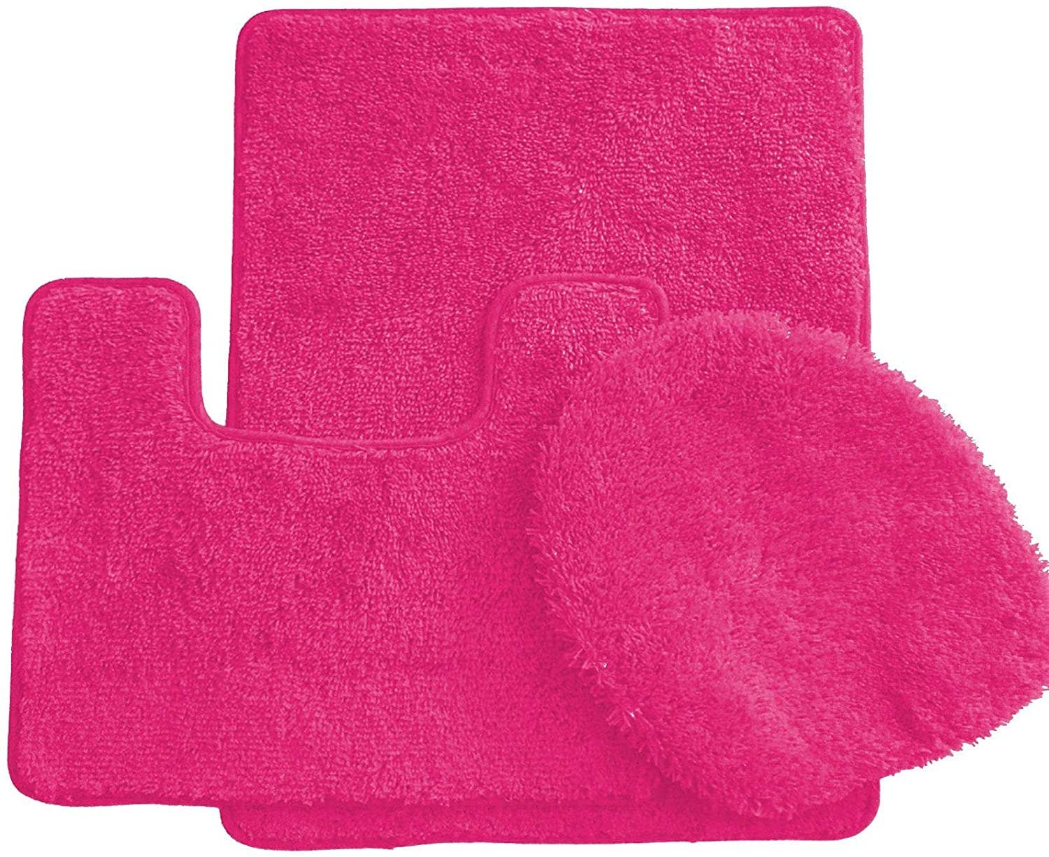Ben & Jonah - Vente Ensembles de tapis de bain - Ensemble de 3 tapis de bain Simple Elegance by Ben & Jonah : 1 tapis de bain, 1 tapis de contour et 1 housse de siège de toilette20