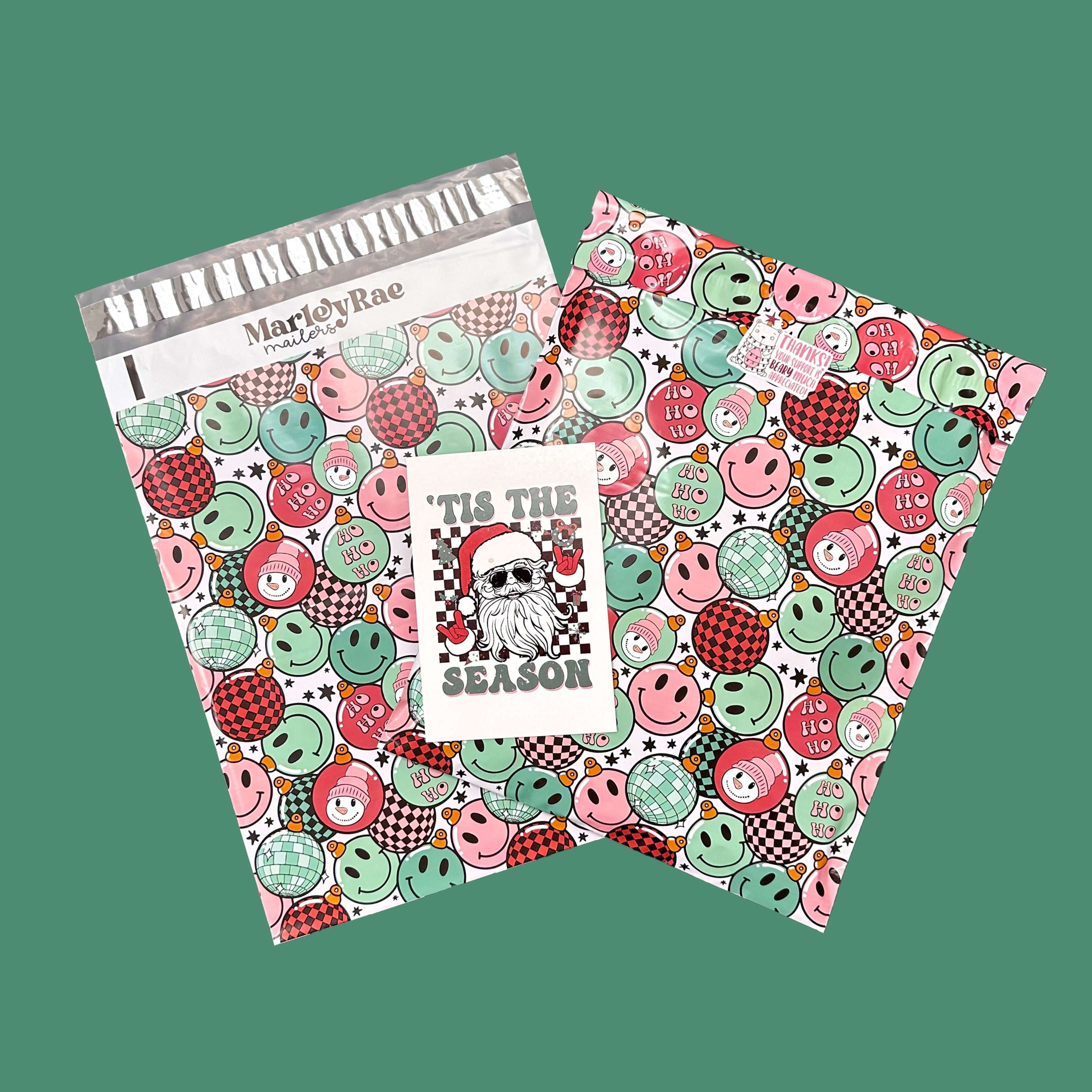 Marley Rae Mailers - Vente Enveloppe - Pochette en polyéthylène premium 10x13 - Ornements groovy2