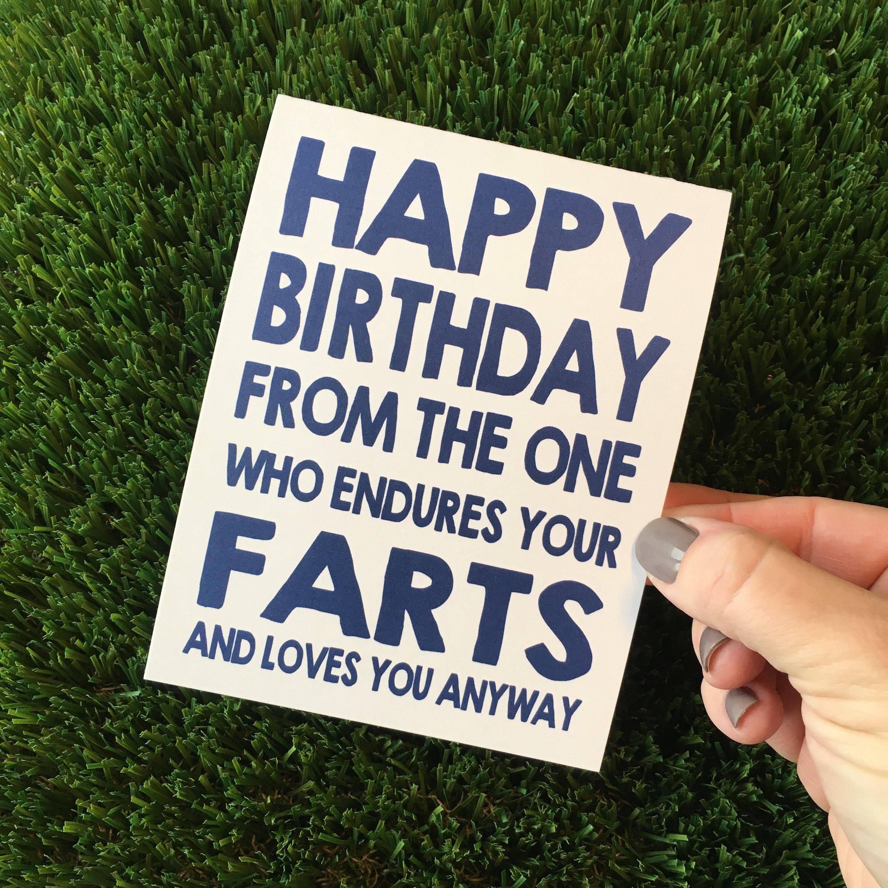 Personal Paper Hugs - Wholesale Birthday Card - Funny Birthday Card for Guy - Funny Birthday Card for Husband - Funny Birthday Card for Boyfriend - Fart Card - Funny Birthday Card for Him2
