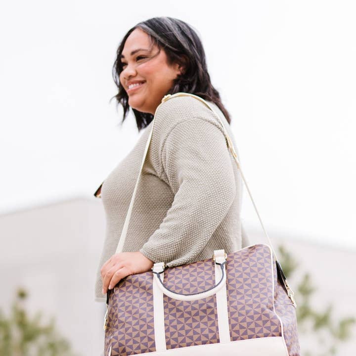 modern and chic - Wholesale Weekender Bag - Women's - Ella Overnighter4