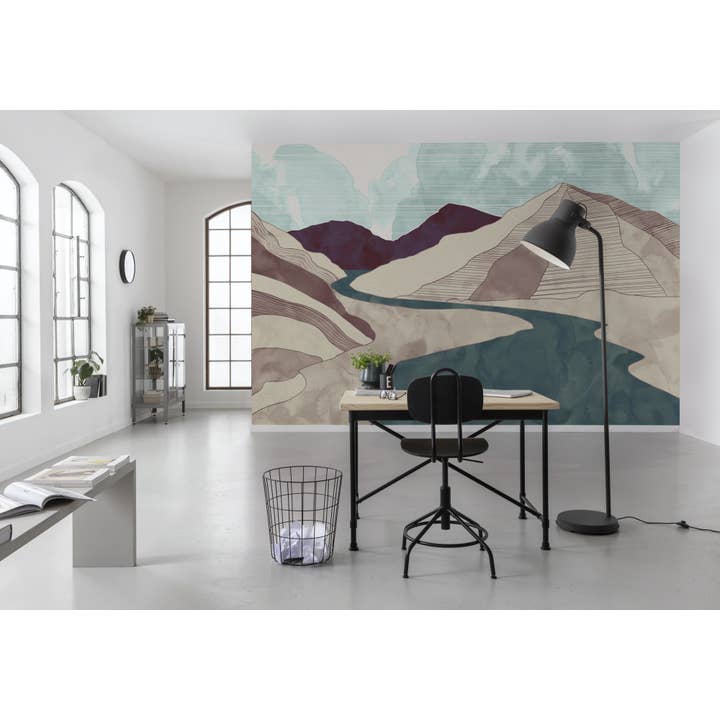 Fleece photo wallpaper - Terra - size 400 x 280 cm for wholesale by Komar Products GmbH & Co. KG