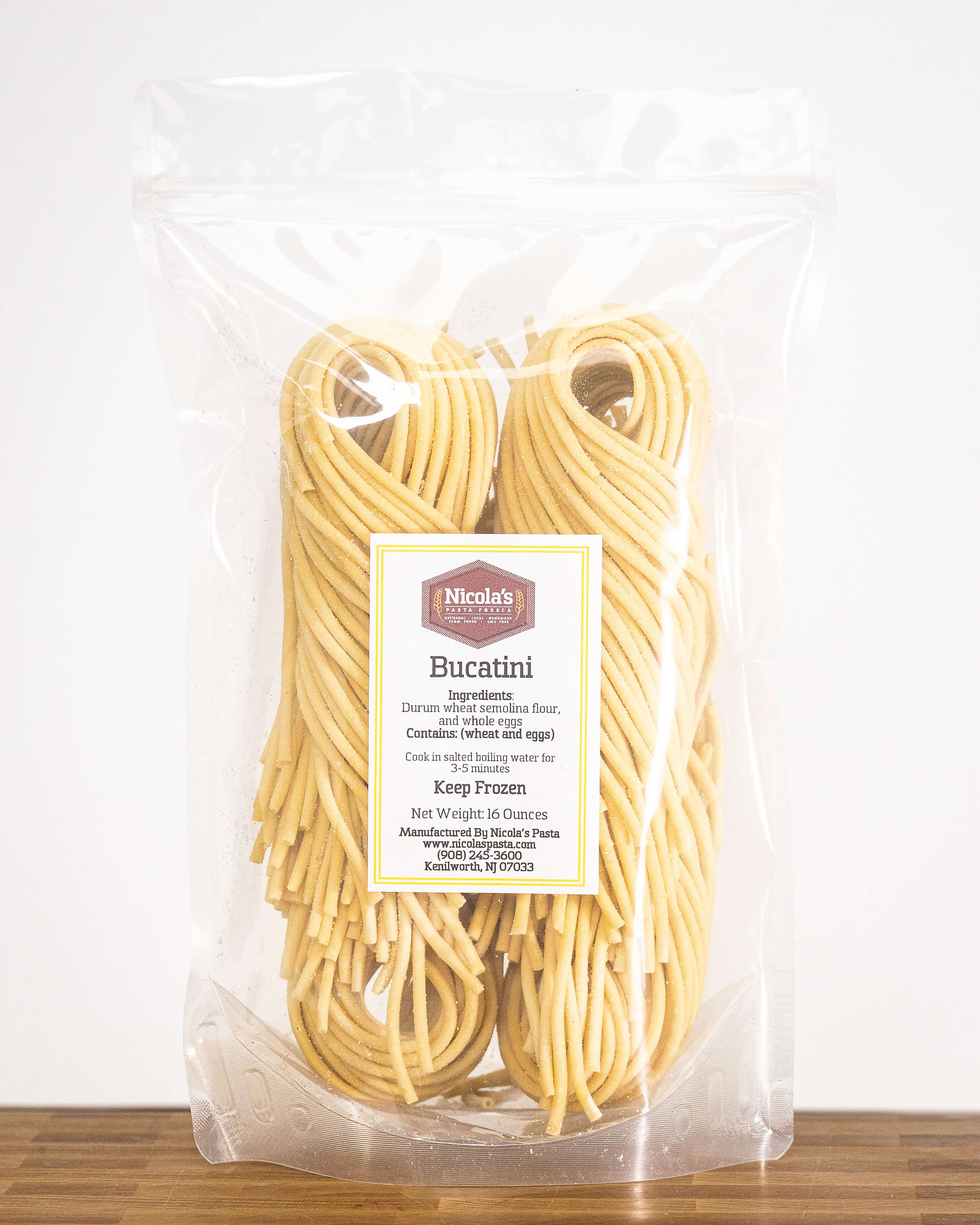 Nicola's Marketplace - Wholesale Pasta - Bucatini1