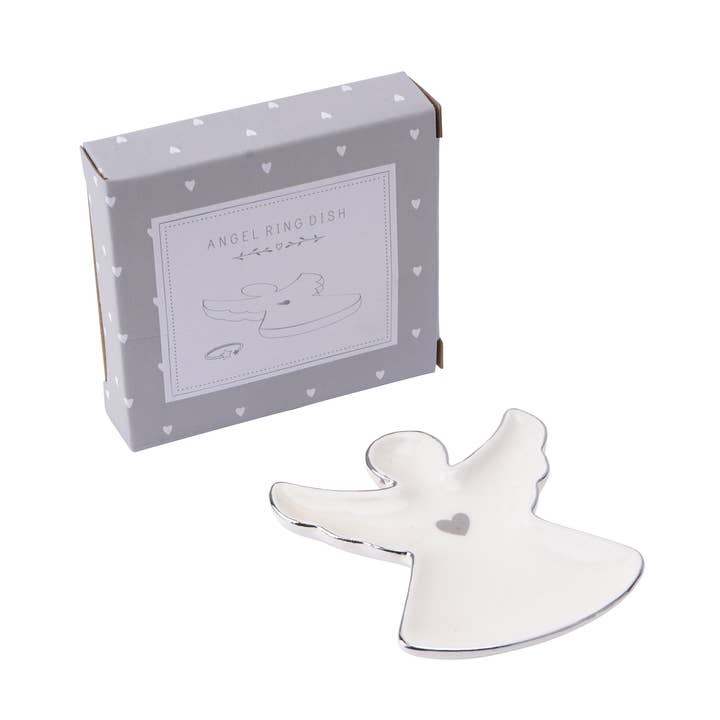 Send With Love Angel Ring Dish for wholesale by CGB Giftware
