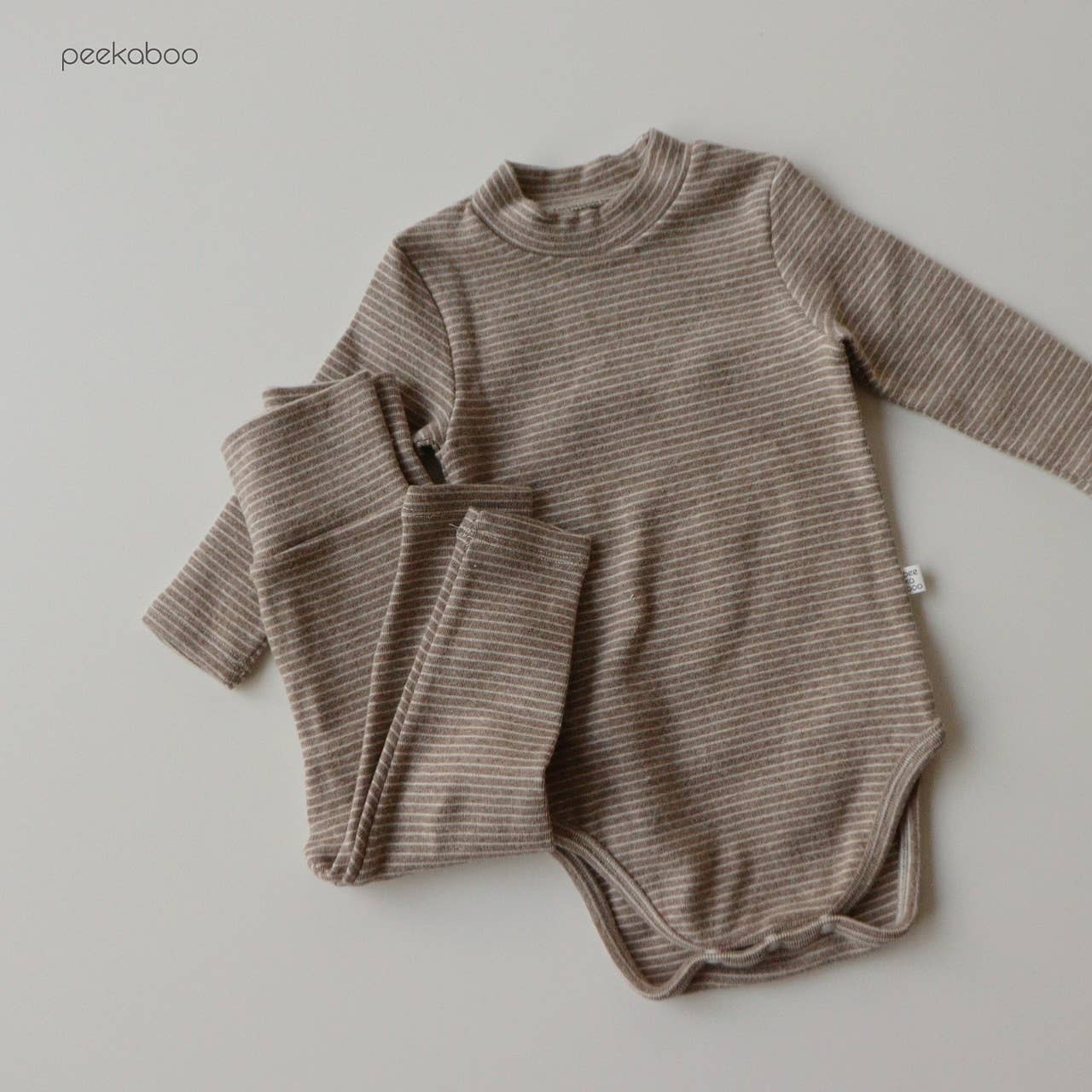 peekaboo - Wholesale Bodysuit (Non-Footed) - Baby - Winter Cozy baby Long-sleeve bodysuit, 100% Organic Cotton2