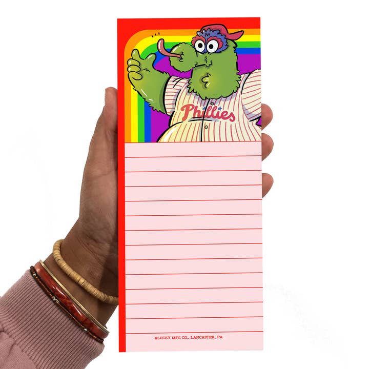 Lucky Mfg. Co. - Wholesale Notepad - Philly Phanatic Magnetic Notepad
